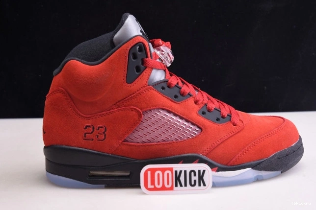 Reps TBkick (2021) Bulls 5 Retro DD0587-600 Red Raging Jordan 0730